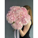 Bouquet of pink hydrangeas