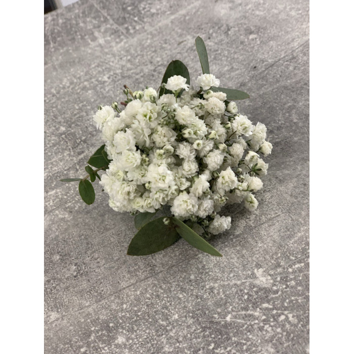 White Gypsophila Wedding Bouquet #12006