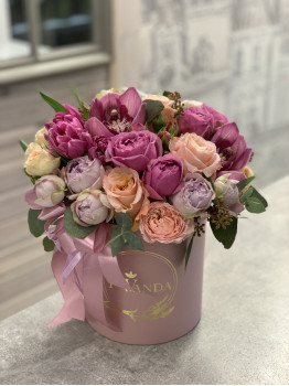 Flowers in a box  №13369